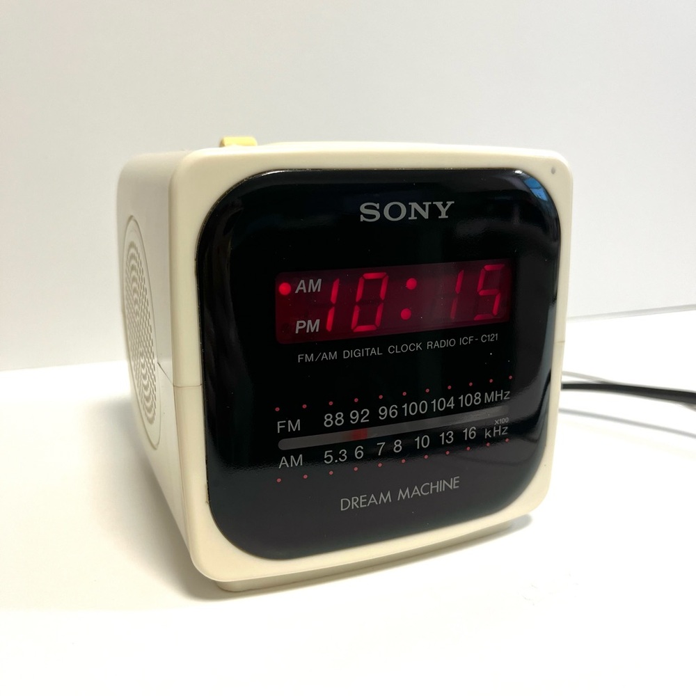 Sony Dream Machine ICF-C121 Alarm Clock AM/FM Radio